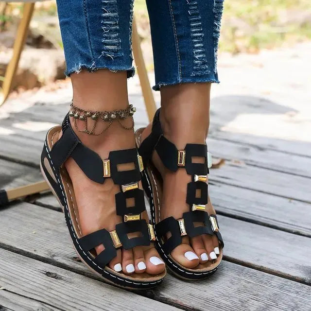 🔥2026 Summer Best Seller — Last Day Sale 50% OFF!🔥Women's Soft-Sole Sandals