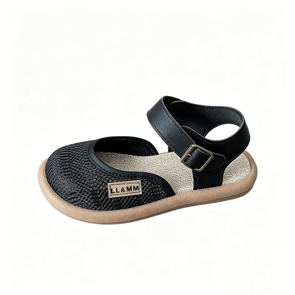 Casual Linen Insole Non Slip Flat Sandals 3 Colors Daily Walking Footwear