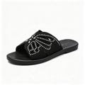 Women's Hollow-Out Rhinestone Slide Sandals, New Summer 2026