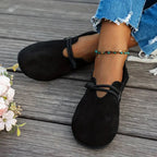 Women's Solid Color Ballet Flats Casual Trendy Flat Work